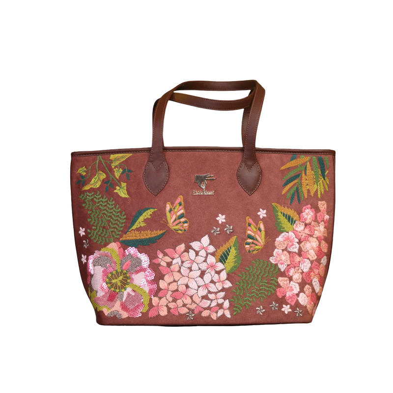 Blossom Wood Tote Bag