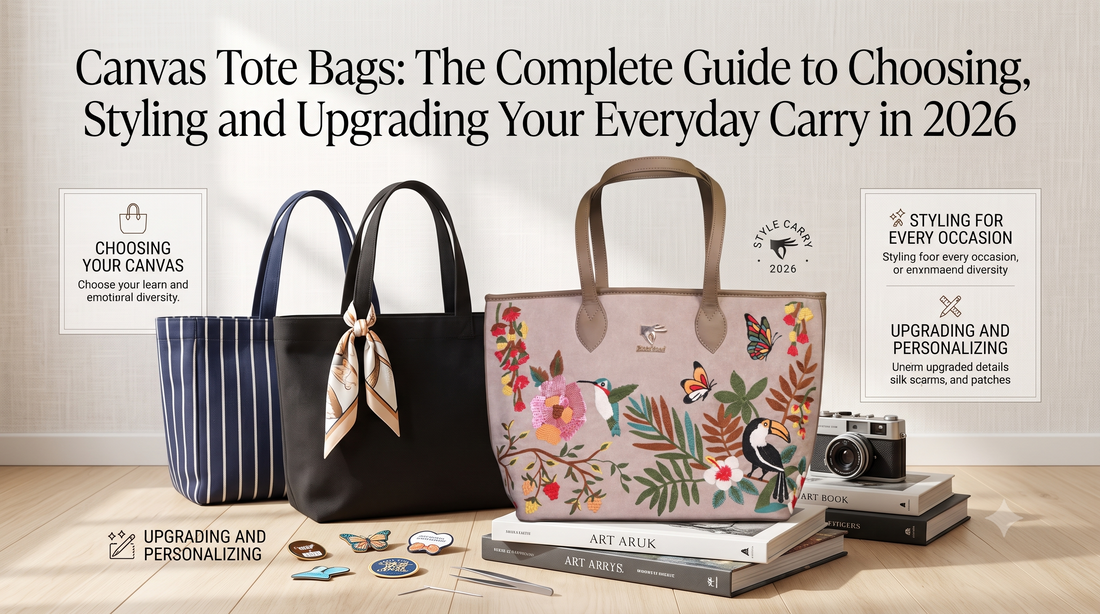 Canvas Tote Bags: The Complete Guide to Choosing, Styling and Upgrading Your Everyday Carry in 2026