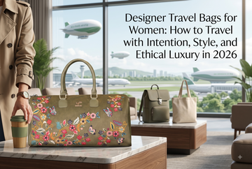 Designer Travel Bags for Women: How to Travel with Intention, Style and Ethical Luxury in 2026