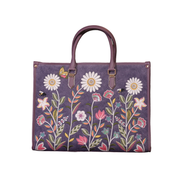 Daisy Dream Structured Tote Bag