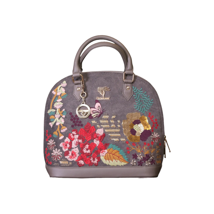 Garden Grey Satchel Bag