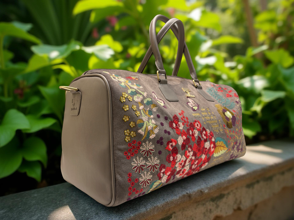 Garden Grey Duffel Bag