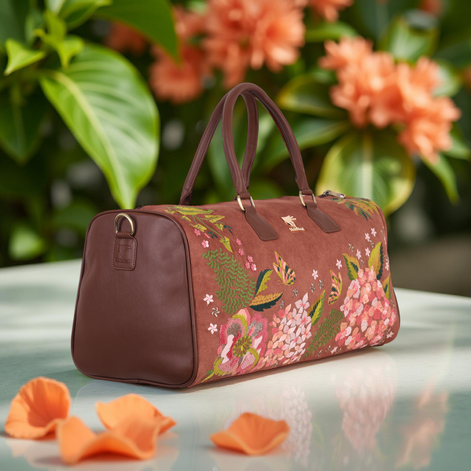 Blossom Wood Duffel Bag