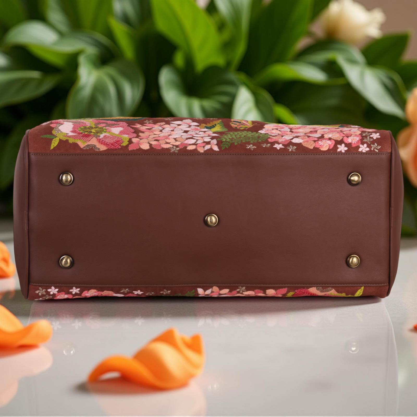 Blossom Wood Duffel Bag