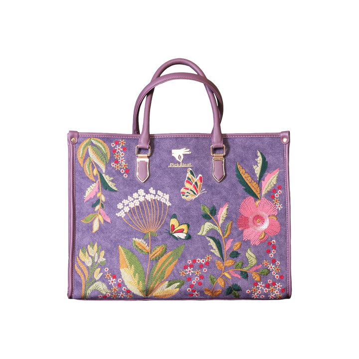 Violet Valley Work Tote Bag