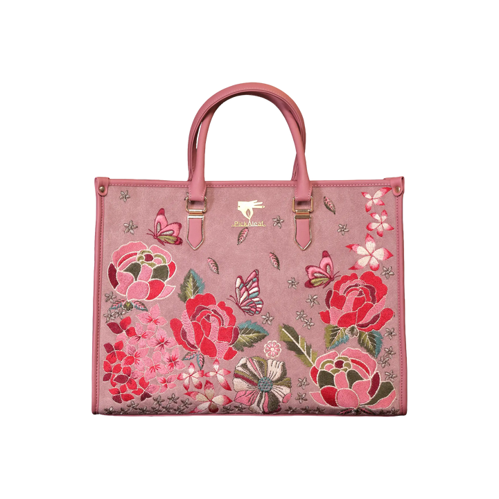 Petal Eden Work Tote Bag
