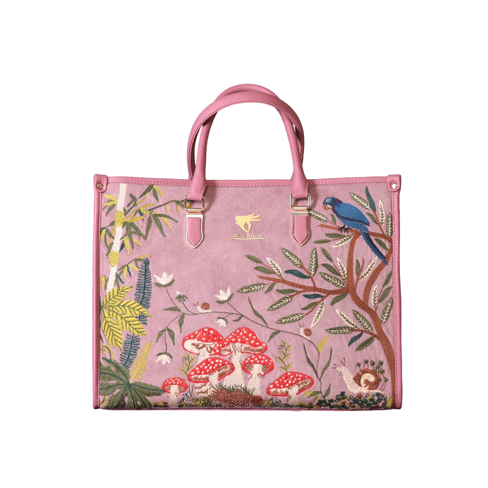 Pink Paradise Work Tote Bag