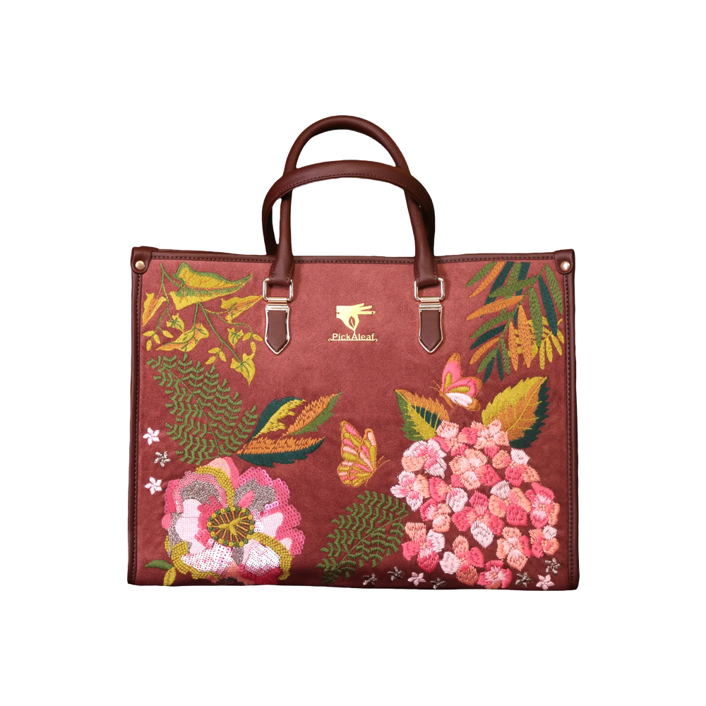 Blossom Wood Work Tote Bag