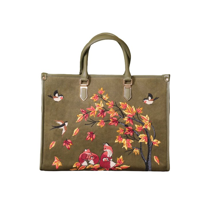Autumn Whisper Work Tote Bag