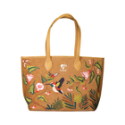 Golden Flora Tote Bag