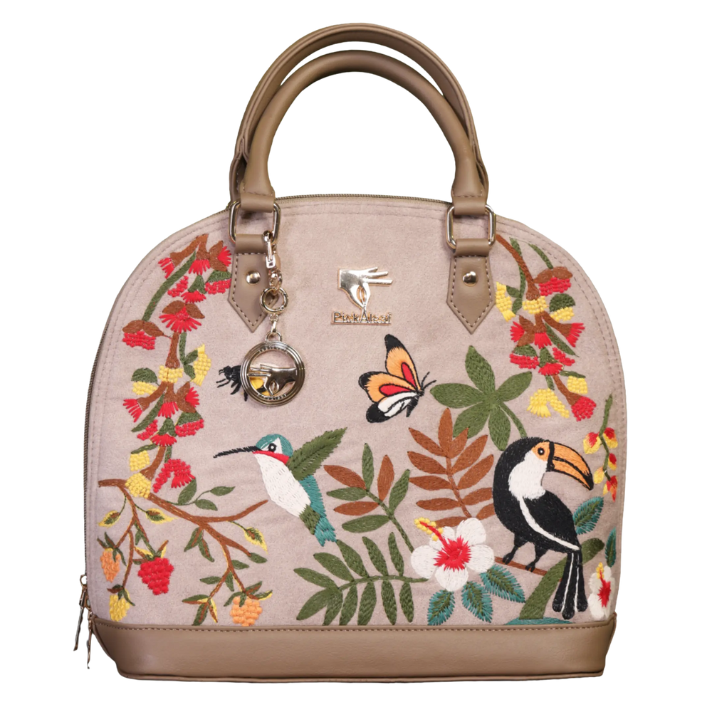 Mystic Garden Satchel Bag