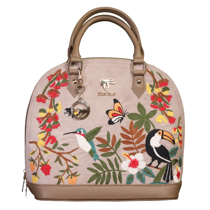 Mystic Garden Satchel Bag