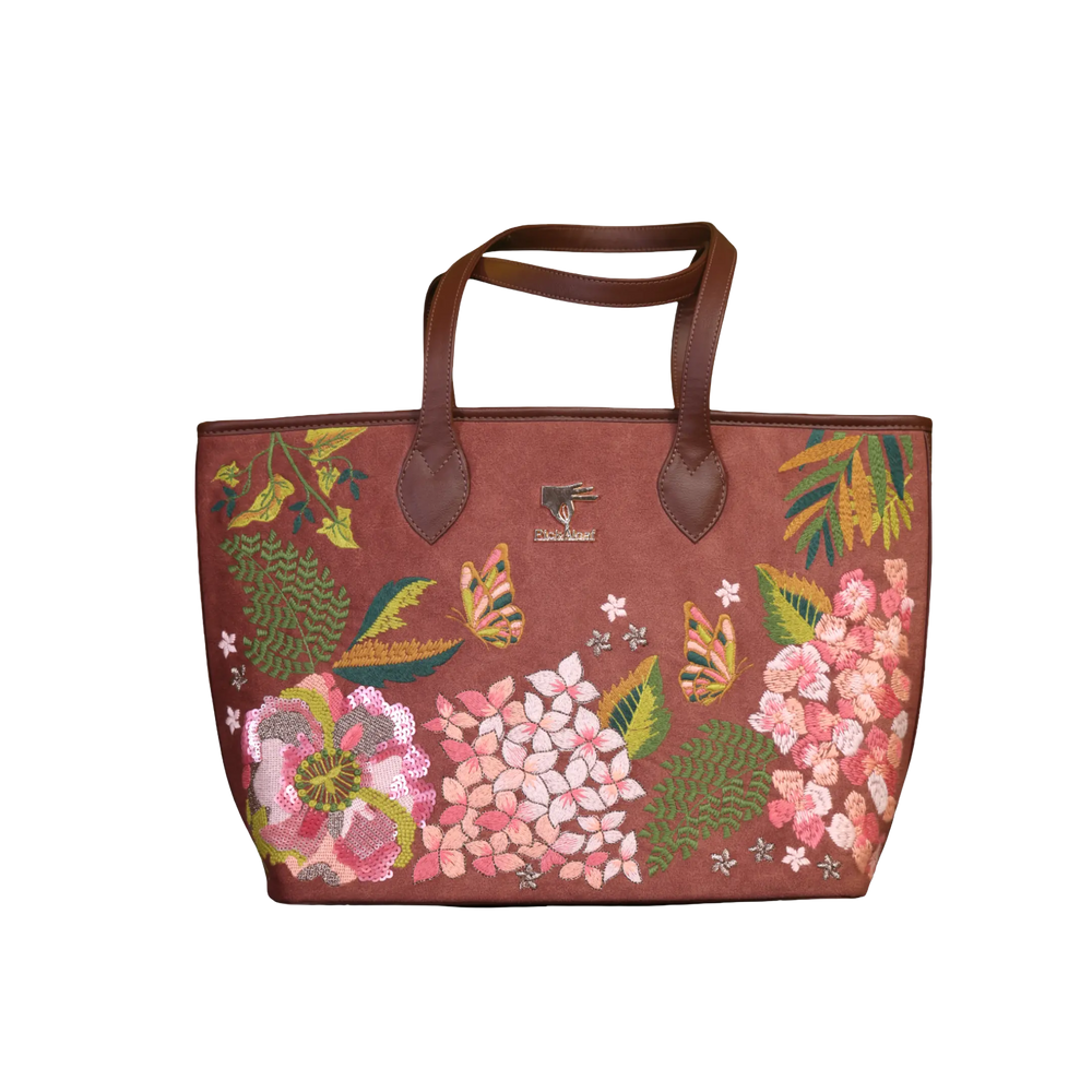 Blossom Wood Tote Bag