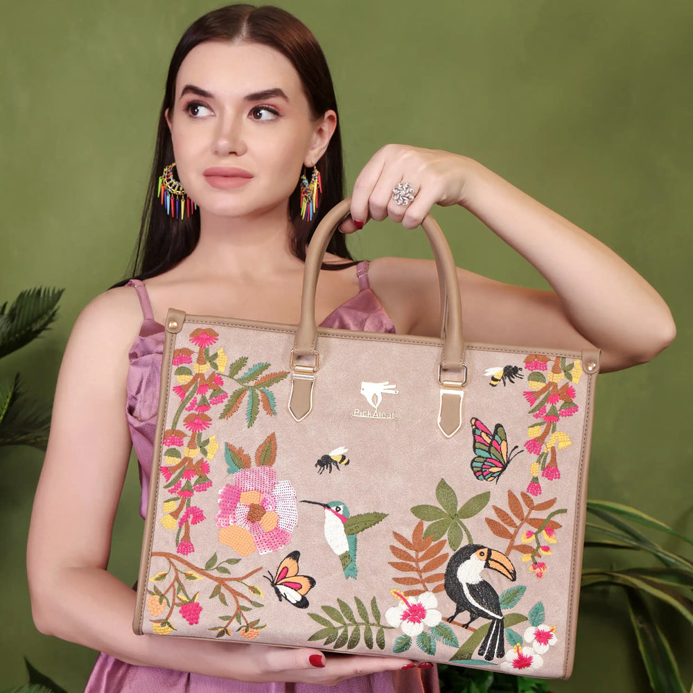 Mystic Garden Work Tote Bag