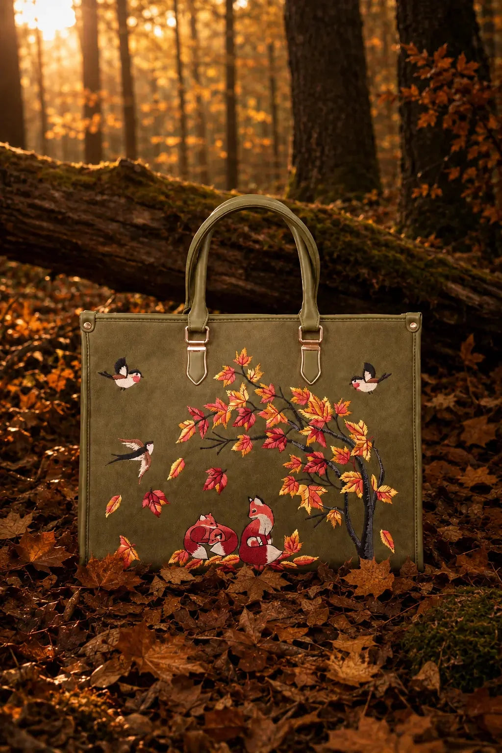 Autumn Whisper Satchel Bag in the Autumn Whisper world
